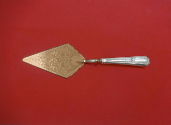 Colfax by Durgin-Gorham Sterling Silver Pastry Server Fancy Vermeil HH Custom