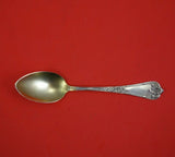 Eagle Sterling Co Sterling Silver Demitasse Spoon Gold Washed 3 3/4" Antique