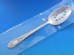 Mary II by Lunt Sterling Silver Serving Spoon Pierced 9-Hole Custom 8 5/8"