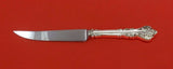 Silver Masterpiece by International Sterling Steak Knife Serrated Custom 8 1/2"