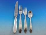 Stromlinie by A. Dragsted Danish Sterling Silver Regular Size Setting(s) 4pc