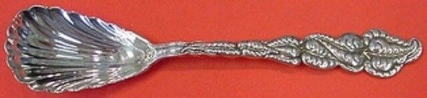 Ailanthus by Tiffany and Co Sterling Silver Preserve Spoon Fluted 6 7/8"