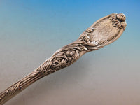 Chrysanthemum by Tiffany and Co Sterling Silver Fish Server Plain Blade 12 1/4"