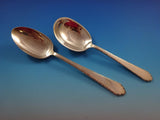 William & Mary by Lunt Sterling Silver Flatware Set 12 Service 140 Pieces Huge