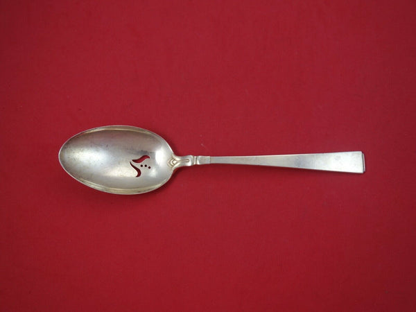 Classic Beauty by Frank Smith Sterling Silver Serving Spoon Pierced Original 8"