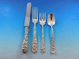 Princess by Stieff Sterling Silver Flatware Set for 12 Service Repousse