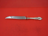 Rose Point by Wallace Sterling Silver Steak Carving Knife 10 1/2"