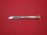 Celtic Weave Gold by Towle Sterling Silver Butter Spreader Hollow Handle 6 3/4"