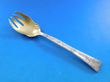 Lap Over Edge Acid Etched Tiffany Sterling Ice Cream Fork GW Sensitive Plant