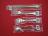 Spanish Baroque by Reed and Barton Sterling Silver Dinner 4-pc Setting FS New