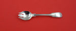 Fiddle Thread by James Robinson Sterling Silver Ice Cream Fork custom 5 5/8"