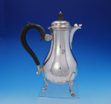 Jezler Swiss .800 Silver Tea Pot with Ebony Handle and Finial #1611 (#3784)