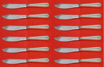 Etruscan by Gorham Sterling Silver Fish Knife Custom Set 12 pcs 8 1/4"