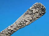Vine by Tiffany and Co Sterling Silver Berry Spoon Clam Shell with Grapes 9"