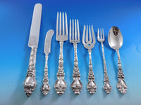 Douvaine by Unger Sterling Silver Flatware Set Service 30 Pieces Dinner Rare
