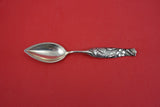 Flora by Shiebler Sterling Grapefruit Spoon w/ violet 5 3/4"