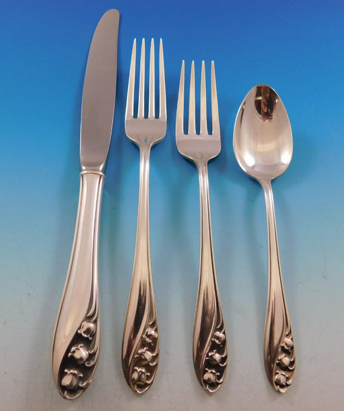 Lily of the Valley by Gorham Sterling Silver Flatware Set for 8 Service 38 pcs