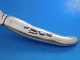 Lap Over Acid Etched by Tiffany Sterling Silver Fish Knife Octopus Sea 7 5/8"