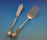 American Victorian by Lunt Sterling Silver Flatware Set 12 Service 115 Pieces