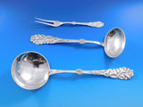 Tang AKA Seaweed Danish 830 Silver Flatware Set Modern 93 pieces Mathiesen