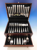 Queen Anne by Cooper Bros England Sterling Silver Flatware Service Set 48 pieces