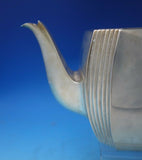 Vincenz Carl Dub Austrian .800 Silver Tea Set 3pc Art Deco Style (#5391)