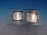 Crichton Bros LAC English Estate Sterling Silver Box Engraved Birds London #6509