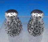 Flora by Shiebler Sterling Silver Salt and Pepper Shaker Set 2pc #1273 (#8846)