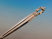 Acorn by Georg Jensen Denmark Sterling Silver Tomato Server Flowers on Blade 9"