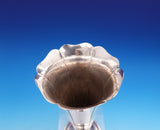 Lotus by Watson Wallace Sterling Silver Weighted Trumpet Vase 8" A974 (#9226)