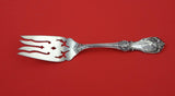 Burgundy by Reed and Barton Sterling Cold Meat Fork diamond piercing 7 7/8"
