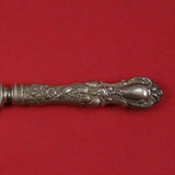Floral by Wallace Plate Silverplate Dinner Knife Blunt Blade 9 3/8" Flatware
