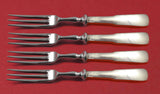 Eighteen Ten 1810 by International Sterling Silver Fruit Fork Set 4pc Custom 6"