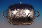 English Silverplate Roll Top Chafing Dish by Charles Edward Nixon (#9213)