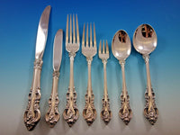 El Grandee by Towle Sterling Silver Flatware Set for 8 Service 63 Pieces