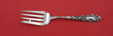 Douvaine by Unger Sterling Silver Cold Meat Fork with Bar Between 2 Tines 7 1/4"