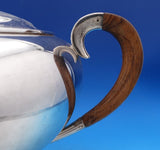 Axel Salomonsen Danish .925 Silver Tureen with Cover Wood 3-D Rings (#7406)