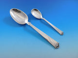 Vendome by Peter Hertz Danish 830S Silver Flatware Set for 8 Service 55 pcs
