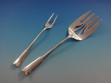 Colonial Theme by Lunt Sterling Silver Flatware Set For 8 Service 52 Pieces