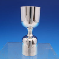 Mid-Century Sanborns Mexican Sterling Silver Jigger 4" x 1 1/2" 2.9 ozt. (#7922)