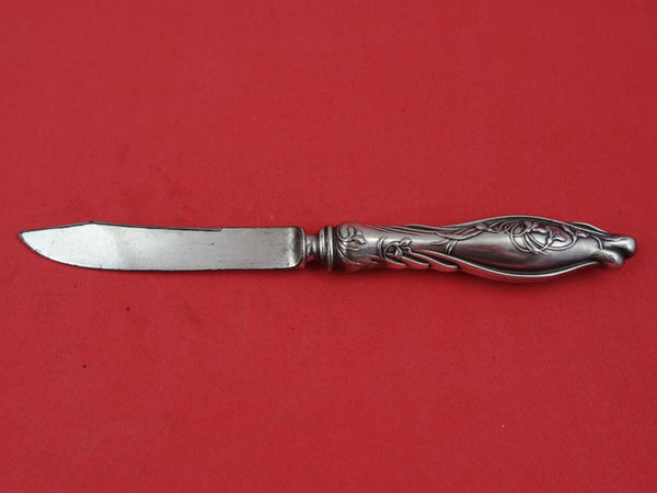 Mille Fleurs by International Sterling Silver Fruit Knife Pointed HH SP Blade 7"