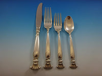 Romance of the Sea by Wallace Sterling Silver Flatware Set Service 36 Pcs