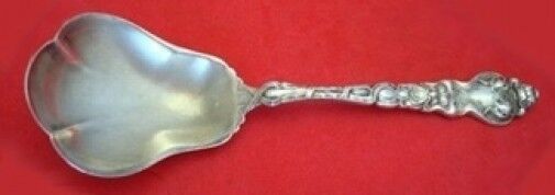 Douvaine by Unger Sterling Silver Nouveau Sugar Spoon Tulip Shape 5 3/4"