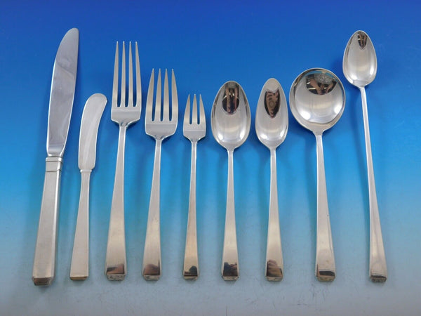 Craftsman by Towle Sterling Silver Flatware Set for 8 Service 82 pieces