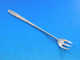 Lap Over Edge Acid Etched by Tiffany and Co Sterling Cocktail/Oyster Fork Shells