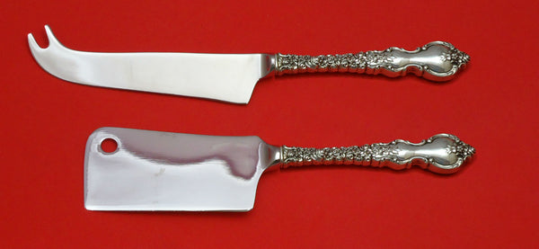 Du Barry by International Sterling Silver Cheese Serving Set 2pc HHWS Custom