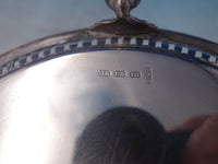 H.A. English Silverplate Biscuit Box Bun Warmer Pierced Engraved (#6002)