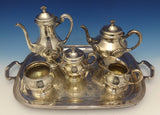 Onslow by Tuttle Silverplate Tea Set 6pc (#0503)