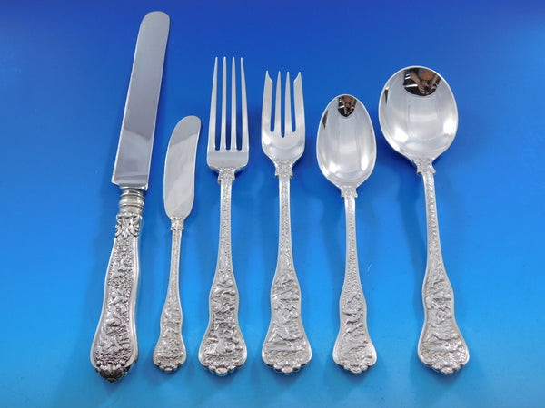 Olympian by Tiffany and Co Sterling Silver Flatware Set 12 Service 74 pieces