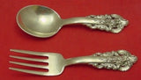 Grande Baroque by Wallace Sterling Silver Baby Set 2-piece 4 1/8"